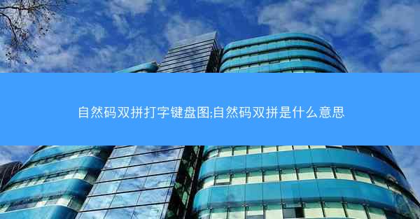 自然码双拼打字键盘图;自然码双拼是什么意思
