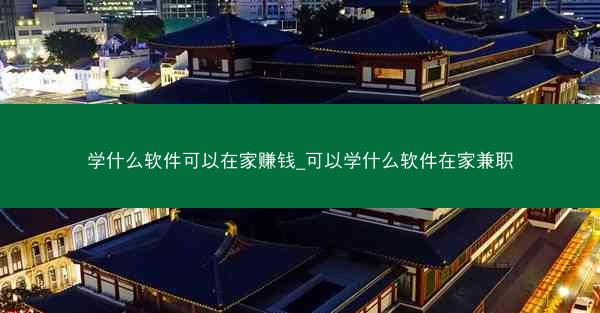学什么软件可以在家赚钱_可以学什么软件在家兼职