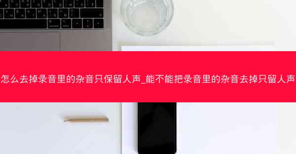 怎么去掉录音里的杂音只保留人声_能不能把录音里的杂音去掉只留人声