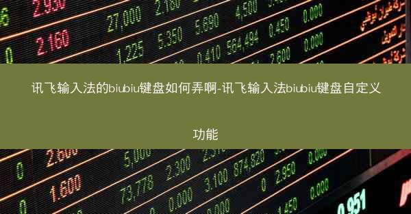 讯飞输入法的biubiu键盘如何弄啊-讯飞输入法biubiu键盘自定义功能
