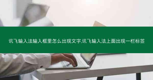 讯飞输入法输入框里怎么出现文字,讯飞输入法上面出现一栏标签