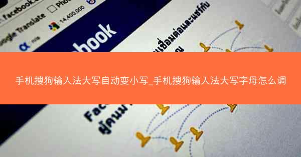 手机搜狗输入法大写自动变小写_手机搜狗输入法大写字母怎么调