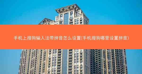 手机上搜狗输入法带拼音怎么设置(手机搜狗哪里设置拼音)