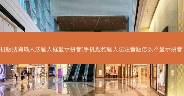 手机版搜狗输入法输入框显示拼音(手机搜狗输入法注音版怎么不显示拼音了)